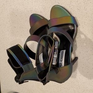 Steve Madden 8.5 Oil Heels